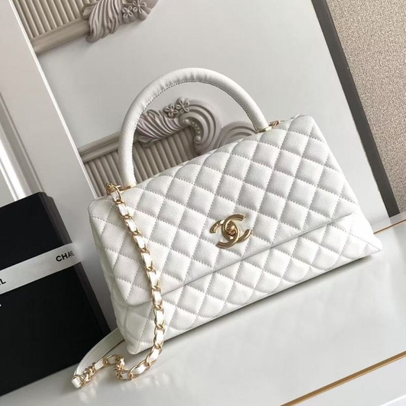 Ch**el top handle bags